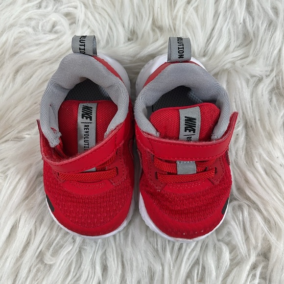 NIKE Baby Toddler Shoes Size 3C Revolution 5 Sneakers Slip Unisex On BQ5673-603 - Picture 3 of 11